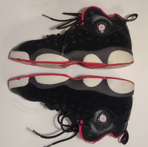 Retro Air Jordans Jordan Jumpman Team 2 Black Rush Pink - Picture 4 of 9